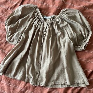 Doen June Top with 3/4 sleeve Size XS